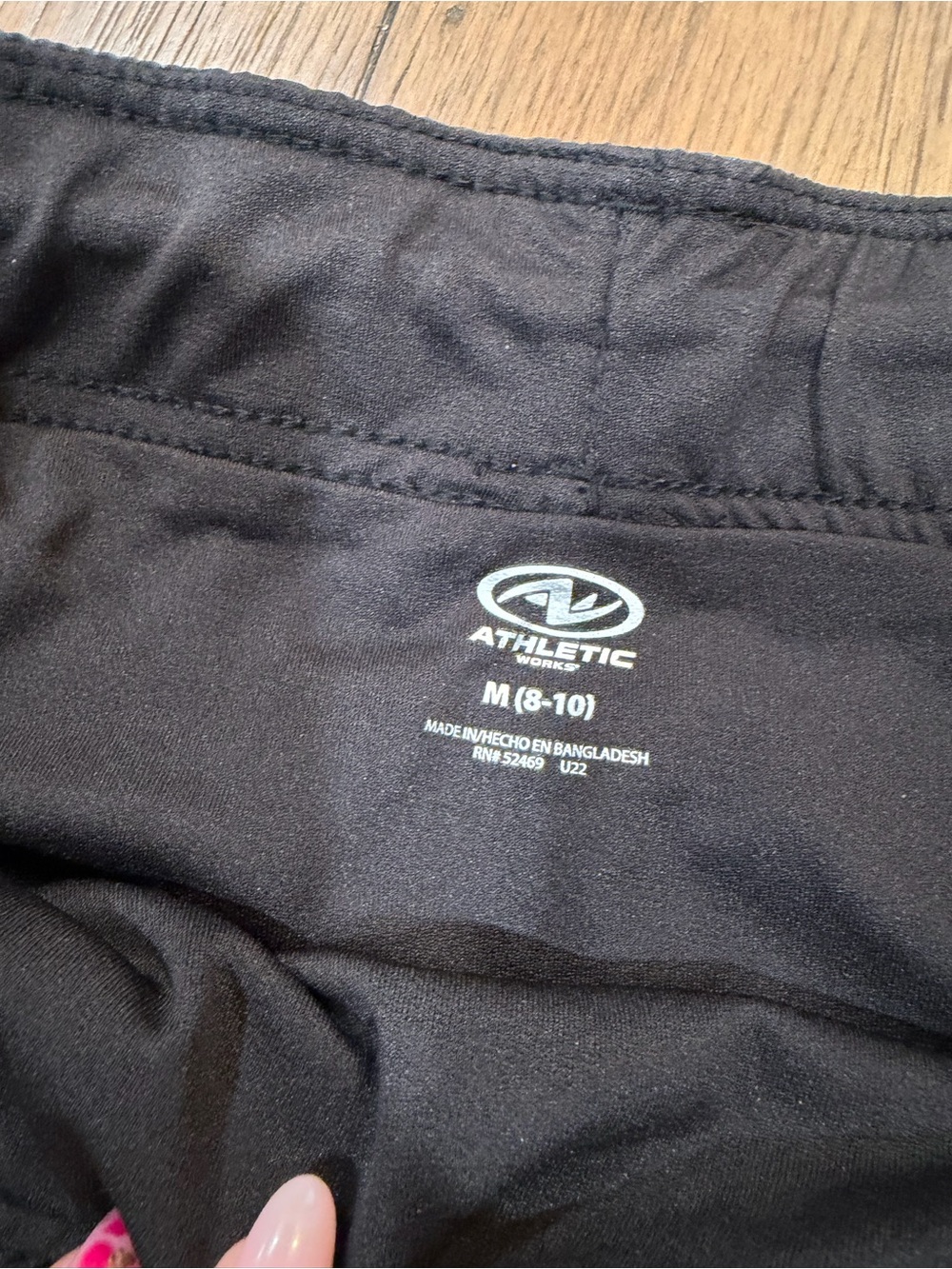 Athletic Works Women's Black & Gray Camo Running Shorts M - Picture 5 of 7